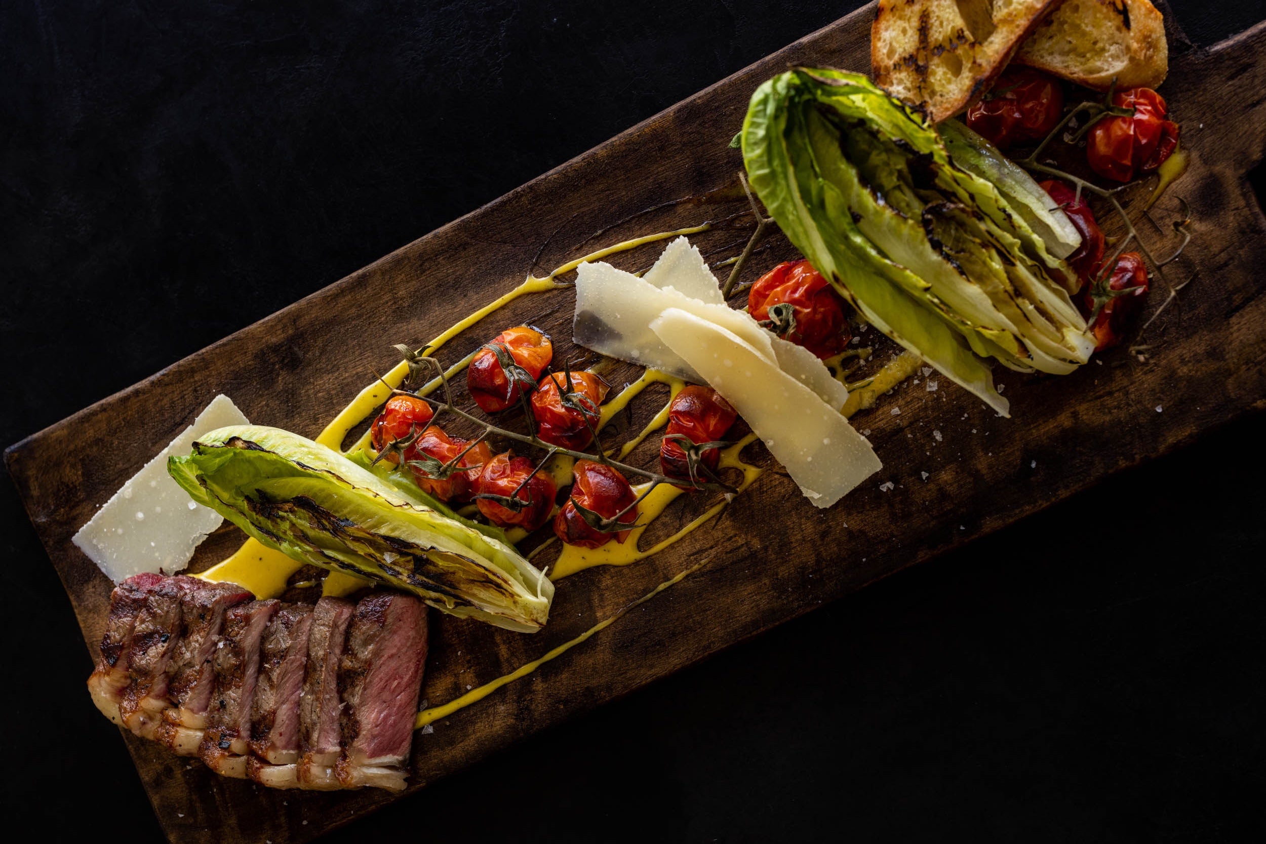 Deconstructed New York Caesar Salad Tangen Draw