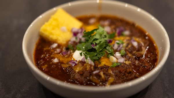 Everything-But-the-Kitchen-Sink Chili