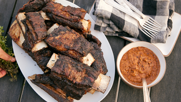 Argentine-Style Dino Ribs - Over Open Fire