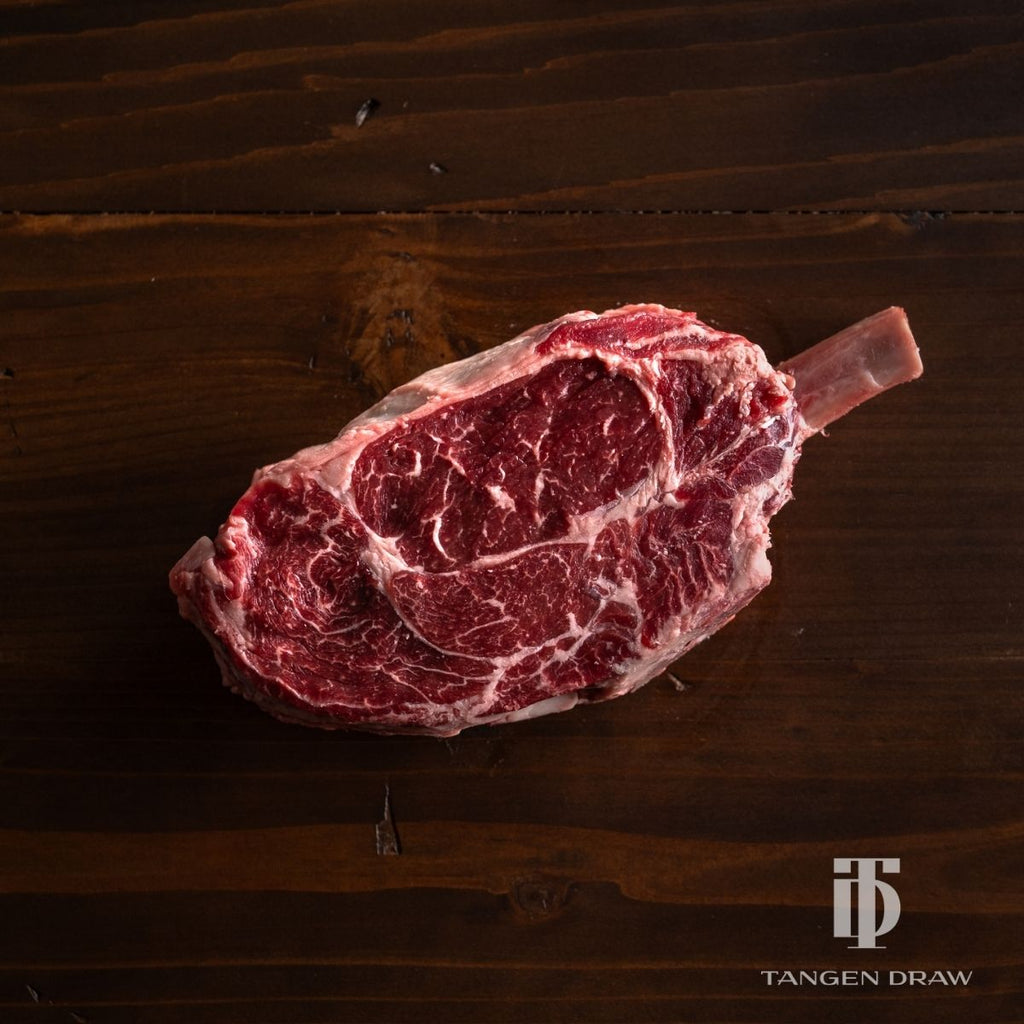 Beef Cowboy Rib Steak, Dry Aged