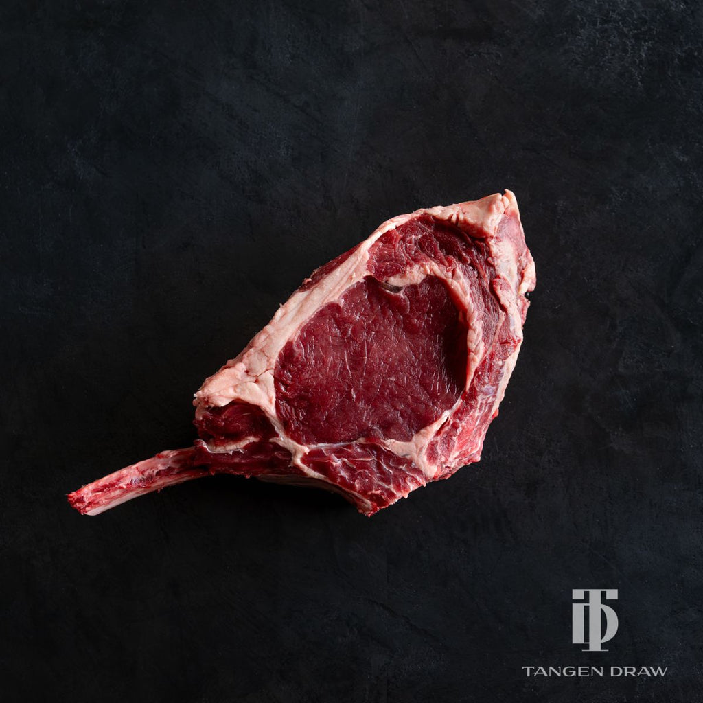 Bison Cowboy Rib Steak, Dry Aged