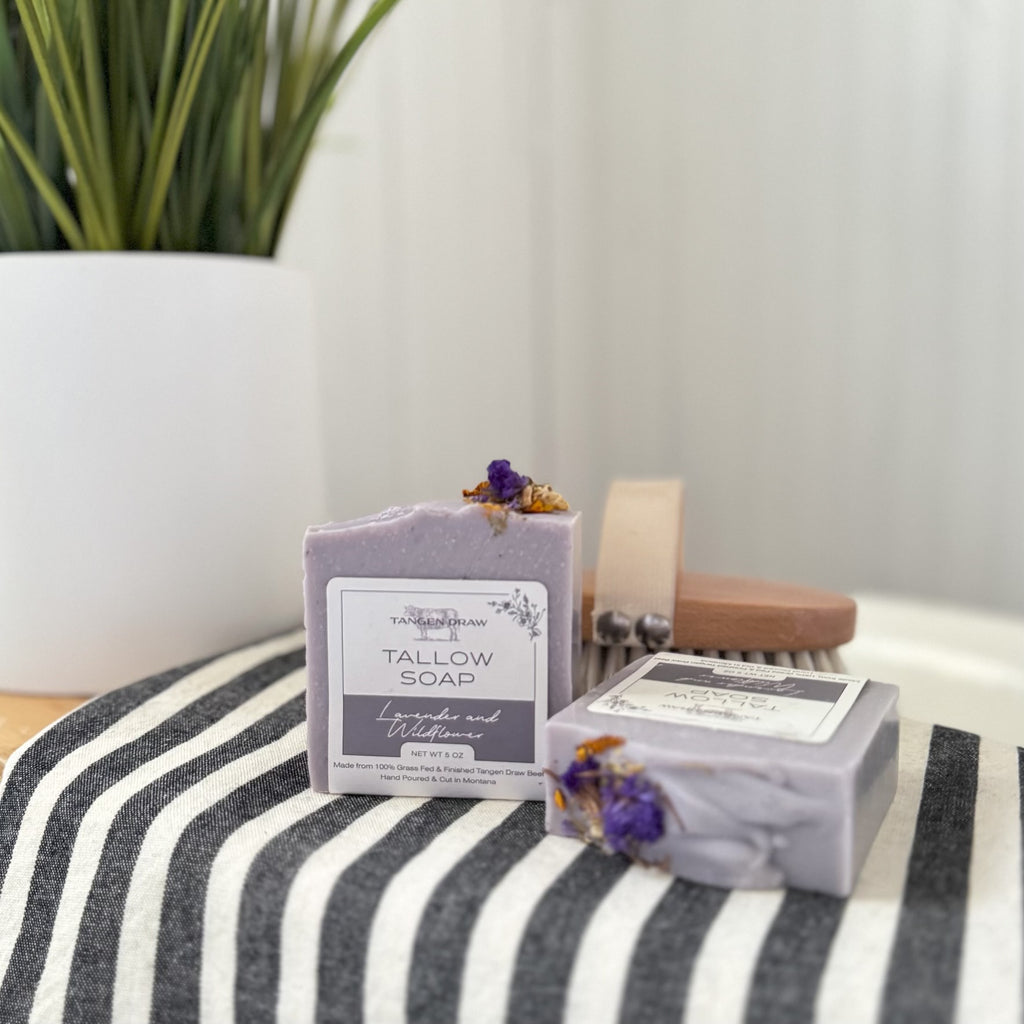 Lavender with Wildflower Tallow Soap