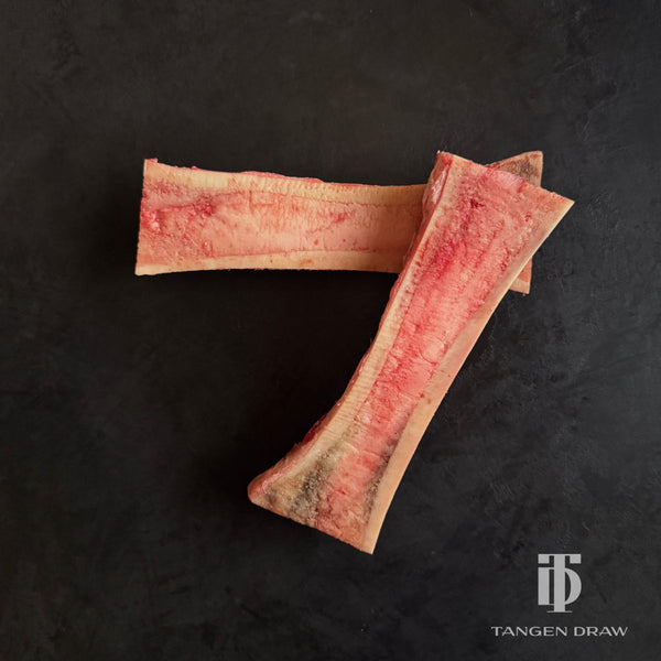 Dry Aged Bison Canoe Cut Marrow Bone