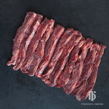 Dry Aged Bison Korean Flanken Short Ribs