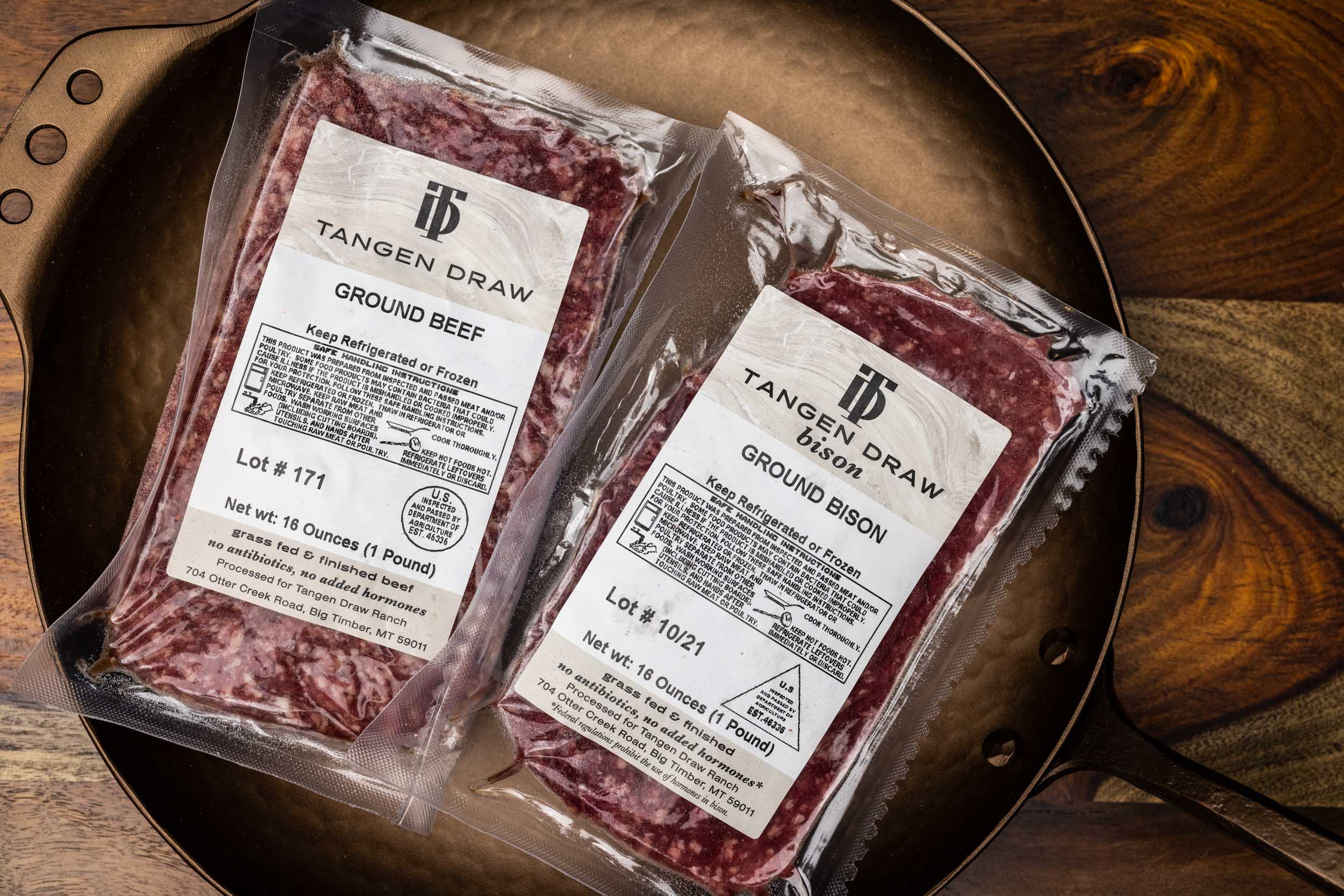 Dry Aged Ground Beef – Tangen Draw